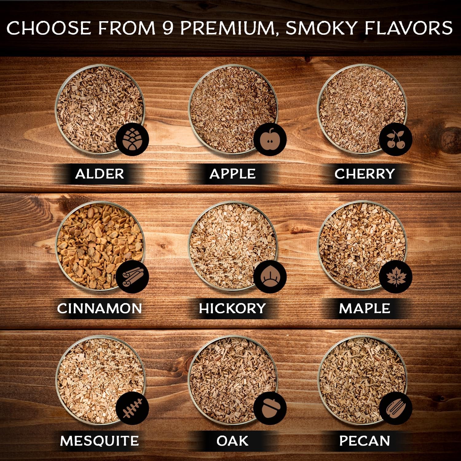 Elevate Your Cocktails with Smoketop® 4Oz Hickory Cocktail Smoker Chips - Perfect for Old Fashioned, Whiskey & Bourbon Enthusiasts - 800 Uses Made in the USA