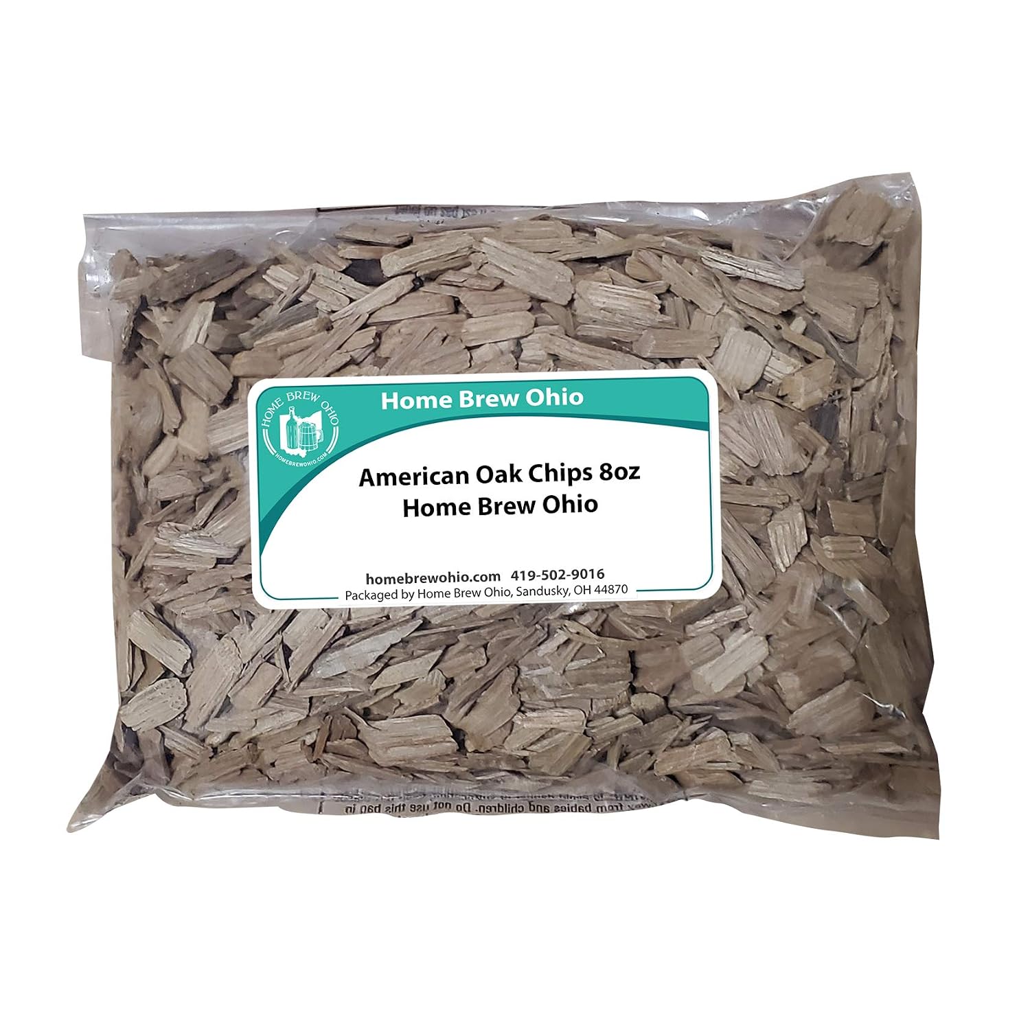 Elevate Your Spirits with Toasted-Oak-Chips - Premium American Oak Chips for Wine, Beer, and Spirits - 1/2 Lb.