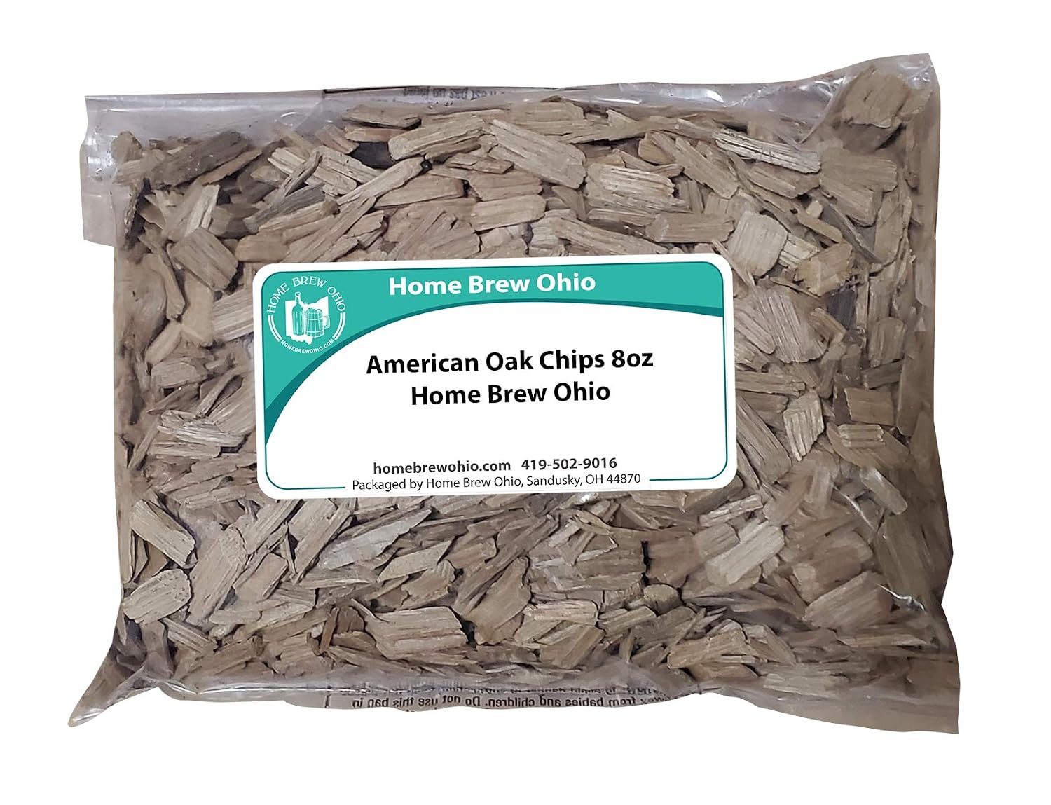 Elevate Your Spirits with Toasted-Oak-Chips - Premium American Oak Chips for Wine, Beer, and Spirits - 1/2 Lb.