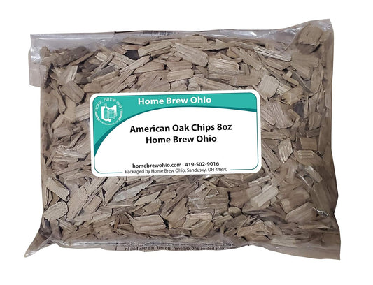 Elevate Your Spirits with Toasted-Oak-Chips - Premium American Oak Chips for Wine, Beer, and Spirits - 1/2 Lb.